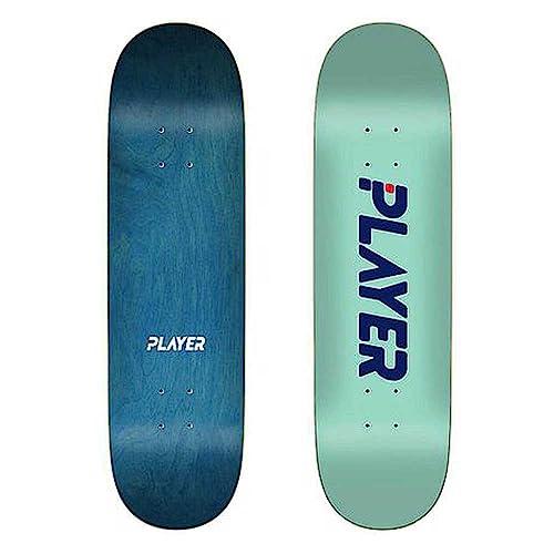 Jart Player 21,9 x 81,81 cm Spielerdeck Skateboard, Mehrfarbig (Mehrfarbig), Einheitsgröße von Jart