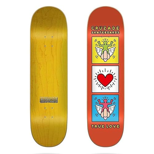 Jart True Love 8.5"x32.12" Cruzade Deck Skateboard, Mehrfarbig (Mehrfarbig), Einheitsgröße von Jart