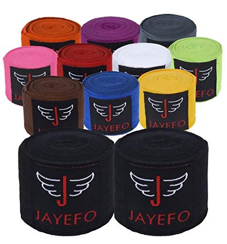 Jayefo Handbandagen für Boxen, MMA, Schwarz von Jayefo