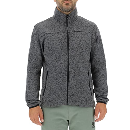 JEEP O102559-G557 J MAN TRICOT FLEECE JACKET W/Zipped Pockets J22W Dark Grey Melange M von Jeep