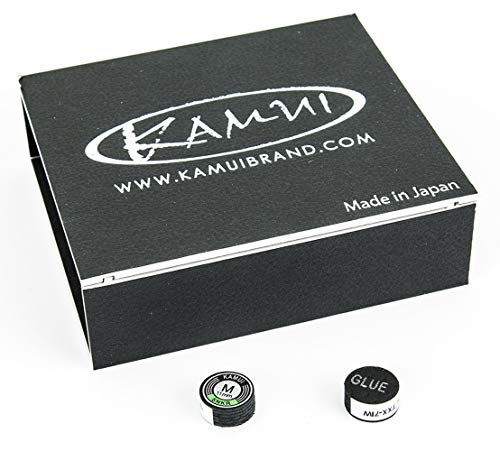 Klebeleder "Kamui black", 12,5mm medium (M) von KAMUI