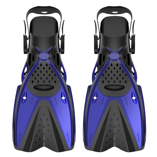 Tauch-Flip-Flops, verstellbare Herren- und Damen-Freistil-Tauch-Trainingsschuhe, Silikon-Flip-Flops ( Color : 12 , Size : S-MD ) von KIKYKUBBLETASW