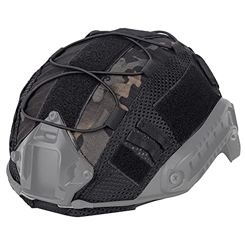 KODENOR Camouflage Fast Helmabdeckung für Airsoft Helme Paintball Wargame Gear Ballistische Helme Decken 11 Farben ab (Color : CO-17-BCP) von KODENOR