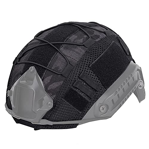 KODENOR Camouflage Fast Helmabdeckung für Airsoft Helme Paintball Wargame Gear Ballistische Helme Decken 11 Farben ab (Color : CO-17-TY) von KODENOR