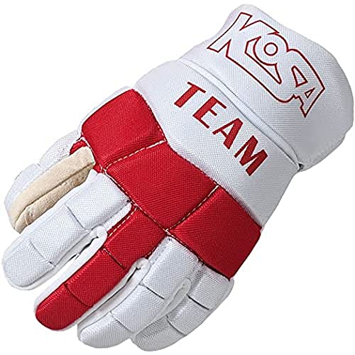 KOSA Sport Unisex-Adult Team Glove Bandyhandschuh, Red, 11 von KOSA Sport
