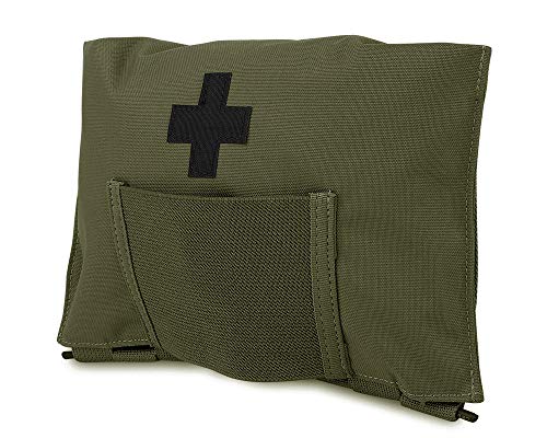 Taktische MOLLE Blow-out Kit Tasche Medizinische Set Tasche (Ranger Green) von KRYDEX
