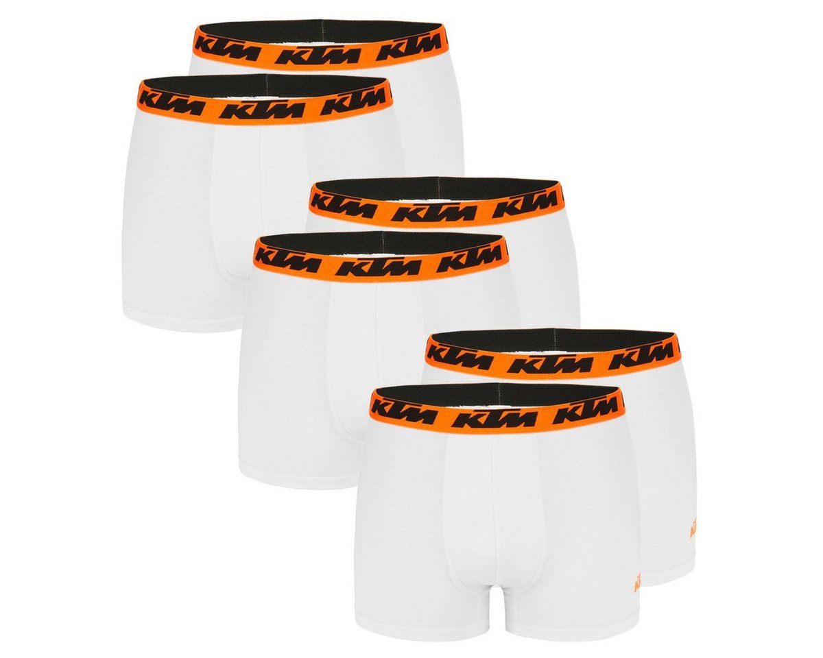 KTM Boxershorts Pack X2 Boxer Man Cotton 6P (Set, 6-St., 6er-Pack) von KTM