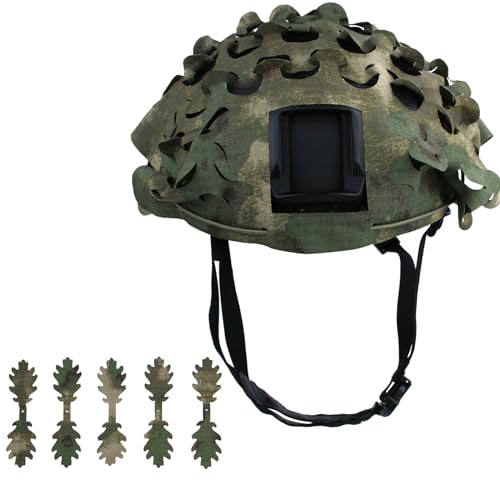 KUAIYIJU Helmüberzug Camouflage Combat Helm Zubehör Helmüberzug Schnelle Helmabdeckung für Airsoft Paintball Jagd von KUAIYIJU