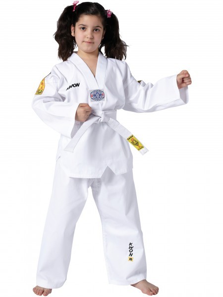KWON CLUBLINE Taekwondo Anzug Mädchen Tiger von KWON CLUBLINE