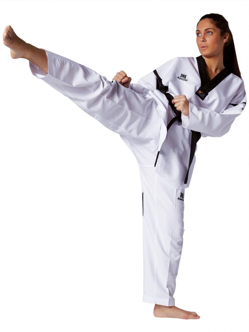 KWON Taekwondo Anzug Revolution Black Mesh (WT) von KWON KG