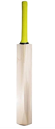 Kalindri Sports Cricketschläger aus Holz, beliebte Weide für Tennis, Gummiball (5 Zahlen, einfarbig) von Kalindri Sports