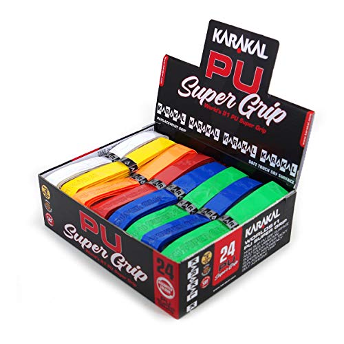 Karakal PU Super Squash Grips (Sortierte Farben) von Karakal