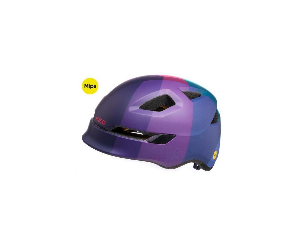 KED Helmsysteme Kinderhelm 13204305584 - POP Mips M lilac green von Ked Helmsysteme