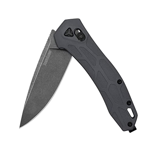Kershaw Knives Covalent Lever Lock 2042 Black Stonewash D2 Gray Pocket Knife von Kershaw