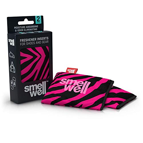 SmellWell Unisex-Adult Pink Zebra Trocknungs-und Erfrischungskissen für Schuhe, Sporttaschen oder sogar das Auto-versetzt mit einem frischen Duft, Uni von KletterRetter