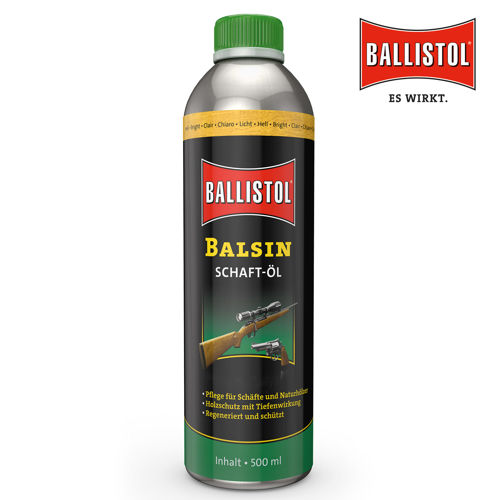 BALSIN SCHAFTOEL 500ML    HELL von Klever-Ballistol