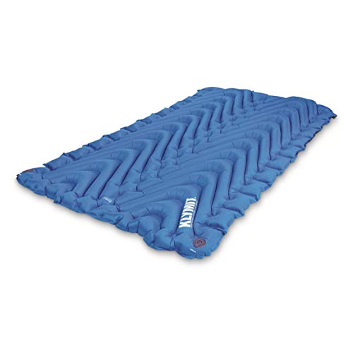 Klymit Unisex's Double V Sleeping Pad, Blue-2020, One Size von Klymit