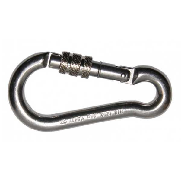 Kong Italy Screw Closure Carabiner Silber 12 x 120 mm von Kong Italy