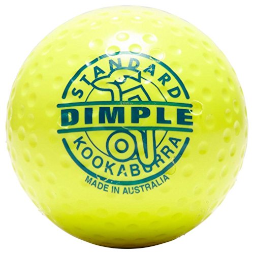 Kookaburra Hockey-Ball, Dimple-Standard gelb von KOOKABURRA