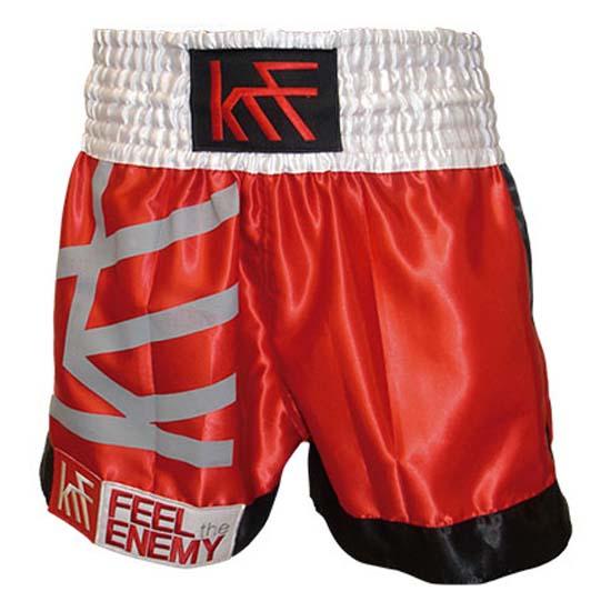 Krf Plain Muay Thai Shorts Rot L Mann von Krf
