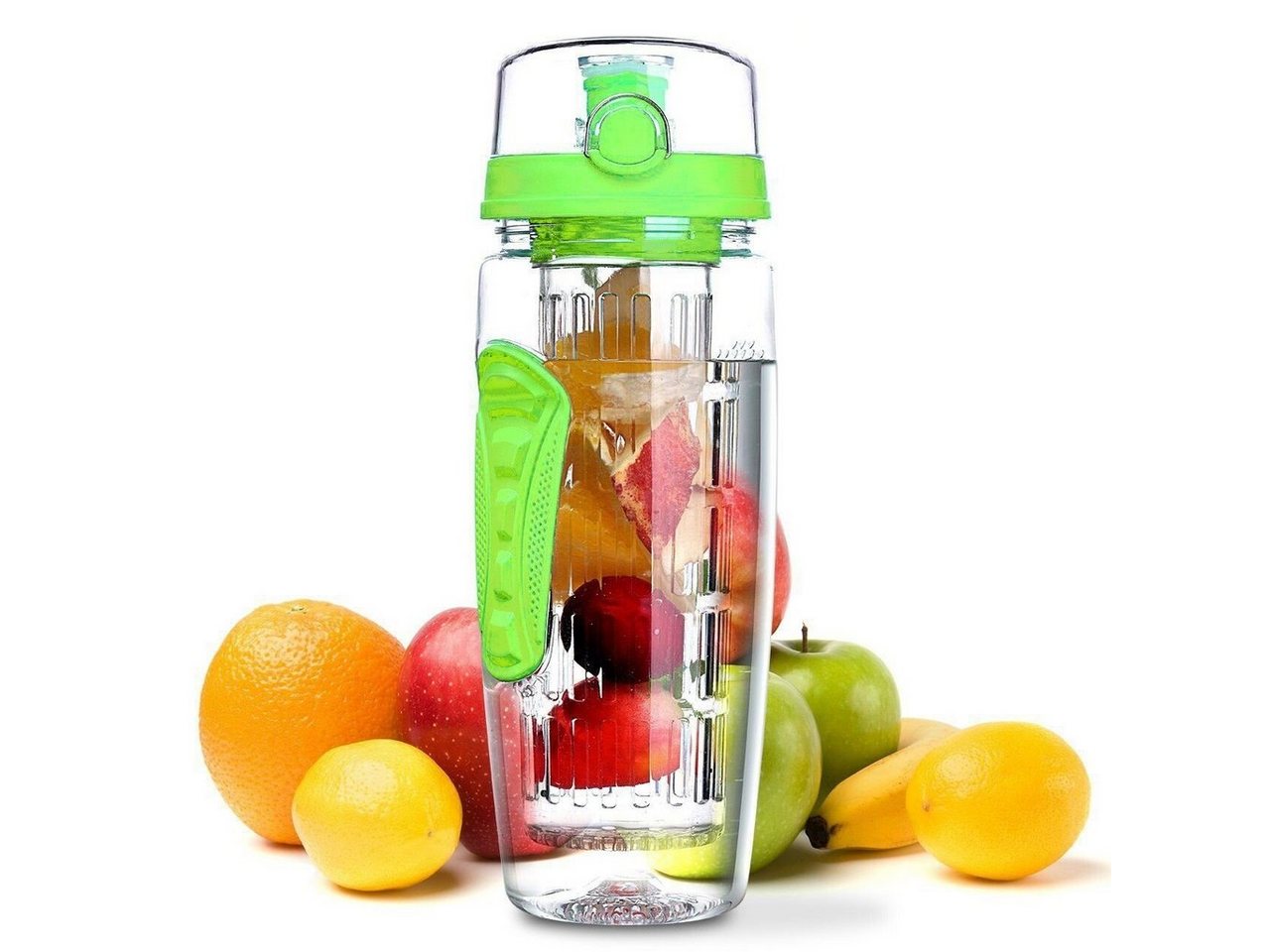 LA VAGUE Trinkflasche VITALITY trinkflasche mit einsatz, Trinkflasche mit Früchtesieb für perfekt aromatisierte Getränke von LA VAGUE