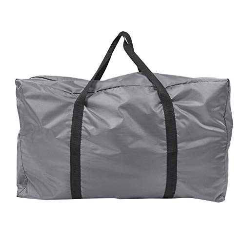 LASIEYO Große faltbare Aufbewahrungstasche Handtasche Zubehör für Kanufahren Schlauchboot Grau (grau) von LASIEYO