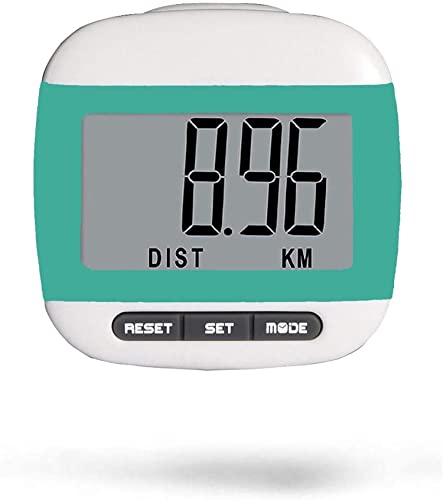 LEBEXY Schrittzähler Clip Einfache Pedometer Fitness Tracker Bedienung Testsieger Schritt/Distanz/Kalorien/Zähler Counter von LEBEXY