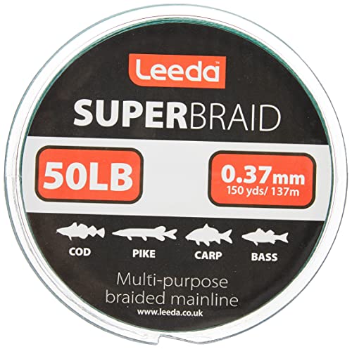 LEEDA Super Braid, 137 m, 22,7 kg, andere, 50lb von LEEDA
