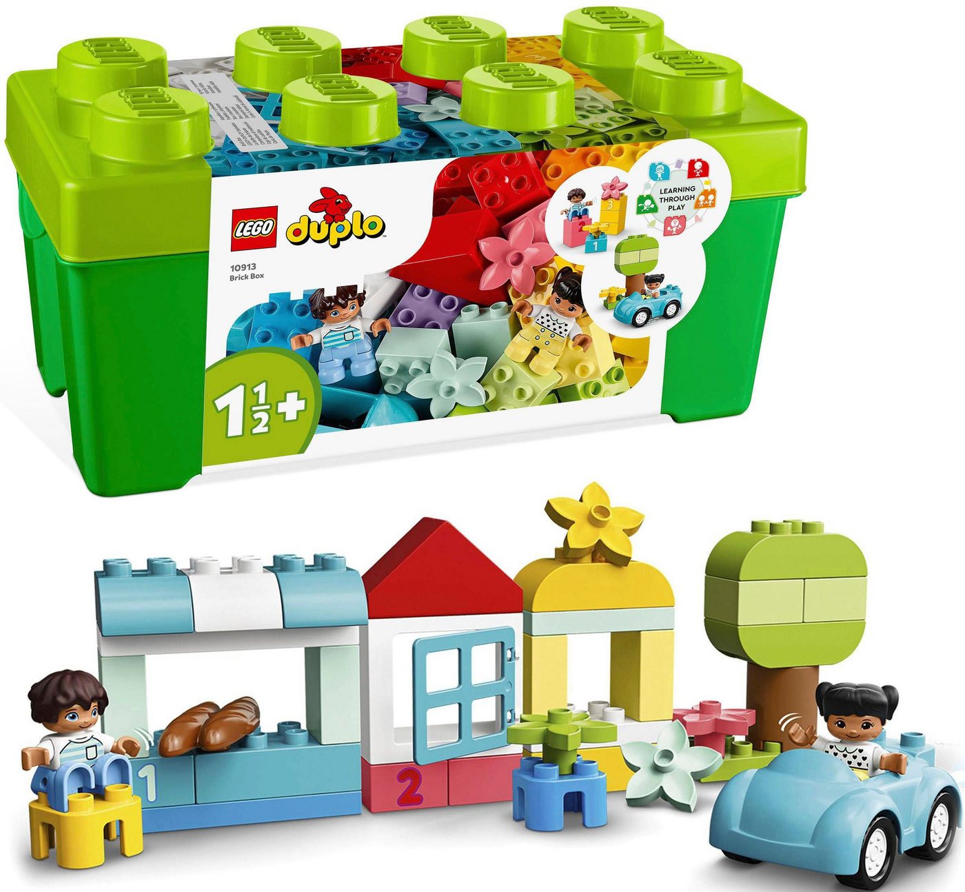 LEGO® Konstruktionsspielsteine LEGO® DUPLO® Steinebox (10913), LEGO® DUPLO® Classic, (65 St), Made in Europe von LEGO®