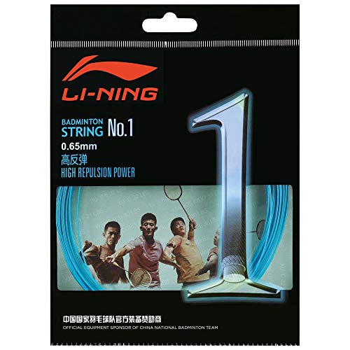 LI-NING No.1-10 M Set Blau - Badmintonsaite, Badmintonstring von LI-NING
