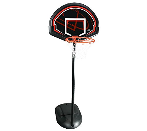 Lifetime Basketballkorb mit Ständer für Kinder & Erwachsene | Höhenverstellbare Basketballanlage 167-229 cm Schwarz von LIFETIME