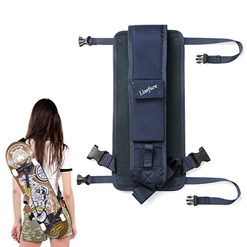 LISEFURE Skateboard Shoulder Carrier Skateboard Carry Strap Skateboard Carry Bag Backpack Skateboard Carry Shoulder with Adjustable Straps von LISEFURE