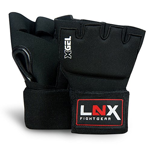 LNX Gel-Bandagen/Boxbandagen X-Gel schwarz L/XL von LNX