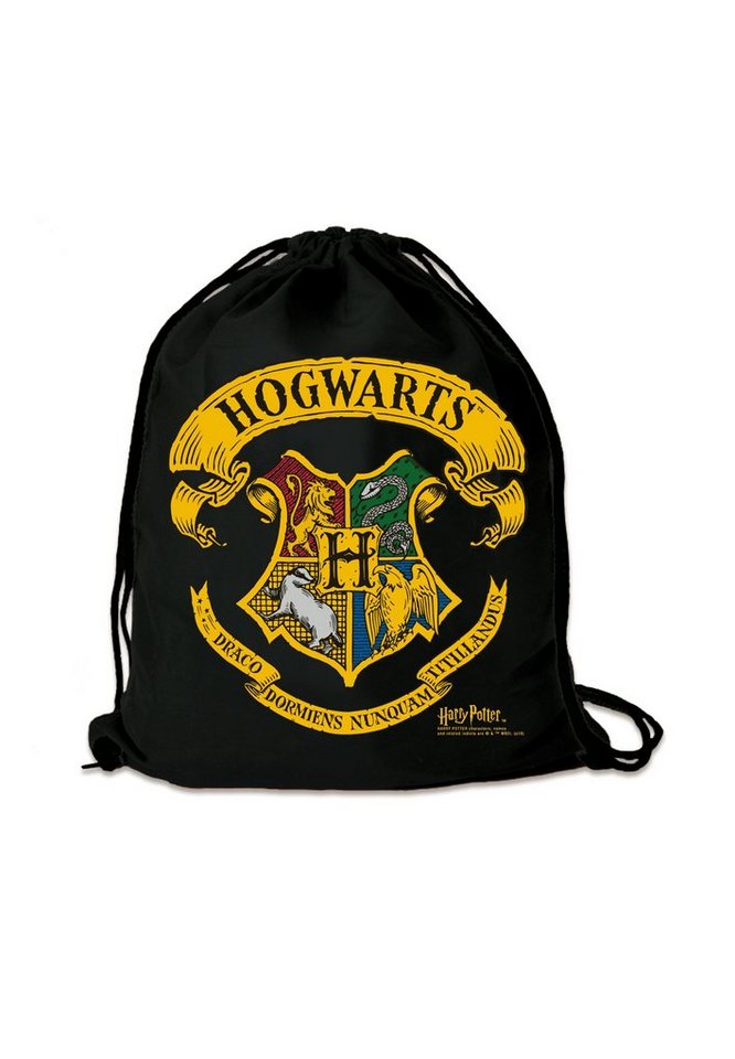 LOGOSHIRT Kulturbeutel Harry Potter - Hogwarts Logo, mit Hogwarts-Wappen von LOGOSHIRT
