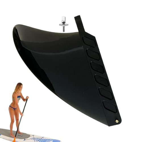 LeKing Longboard Mittelflosse,Surfbrett Longboard Heckflosse,Flexible Slide Surfbrettflossen Paddleboard Surfflossen - Praktisches Surfzubehör Longboard Fin Stand Up Paddle Board Fin mit Schrauben von LeKing