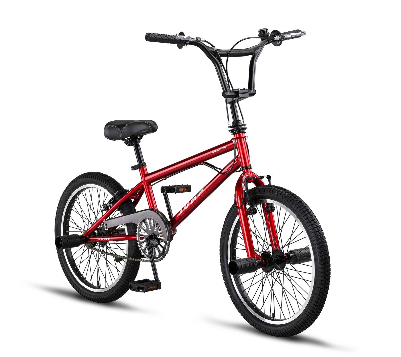 Licorne Bike BMX-Rad Licorne Bike Jump Premium BMX 360° Rotor-System, 4 Stahl Pegs von Licorne Bike