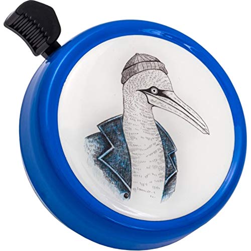 Liix Big Colour Bell Hipster Seagull Blue Coole Möwe Nordsee Design für Kinder und Erwachsene von Liix