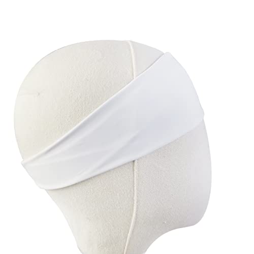 Lin’s Liliana Outdoor Sport Stirnband, rutschfeste Haarbänder für Tennis, Jogging, Wandern, Radfahren (Weiß) von Lin's Liliana