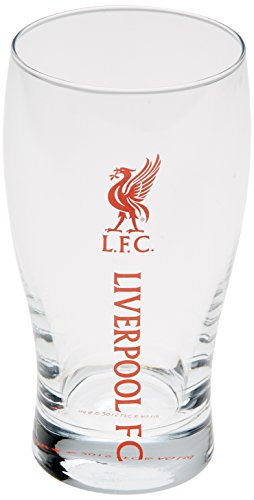 Liverpool Offizielles Pint-Glas, mehrfarbig von Liverpool FC