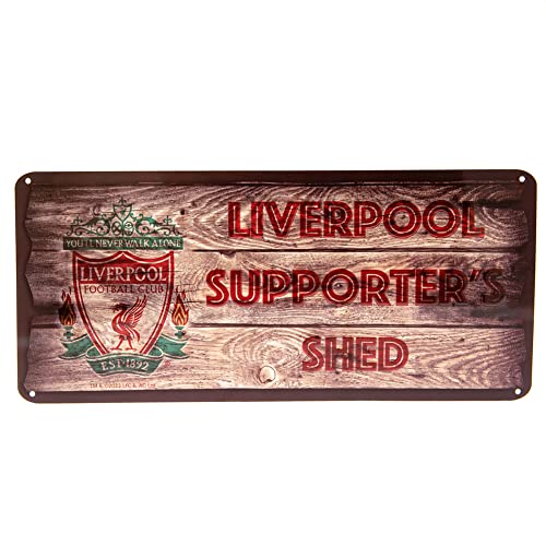 Liverpool FC - Supporters Shed Platte, braun, onesize von Liverpool FC