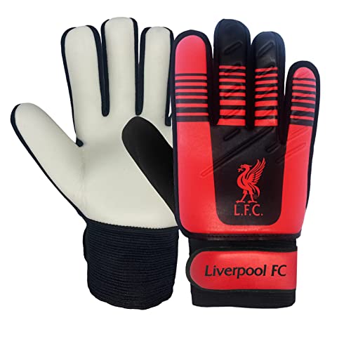 Liverpool FC - Torwarthandschuhe für Kinder/Jugendliche - Offizielles Merchandise - Geschenk für Fußballfans - Jugendliche: 10-16 Jahre von Liverpool FC