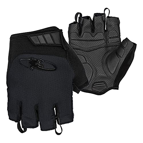 Lizard Skins Aramus Cadence-Jet Black-Medium Fahrrad-Handschuhe, M von Lizard Skins