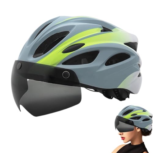 Lnhgh Mountainbike-Helme,Mountainbike-Helme | Fahrradhelme mit wiederaufladbarem Rücklicht - Fahrradhelme, atmungsaktive und verstellbare Helme für Rennrad, Mountainbike von Lnhgh