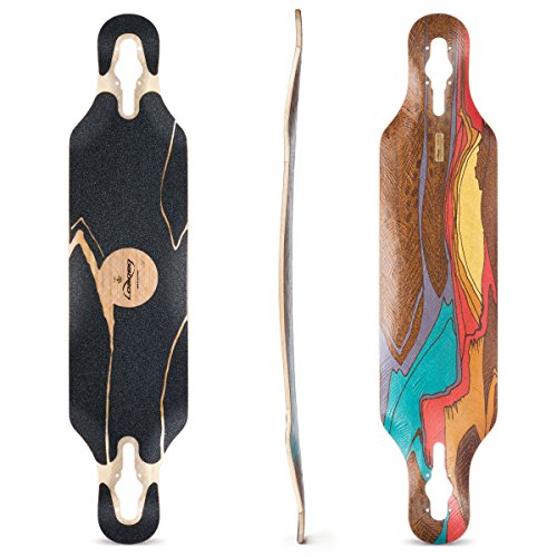 Loaded Boards Icarus Bamboo Longboard Skateboard Deck (Flex 1) von Loaded Boards