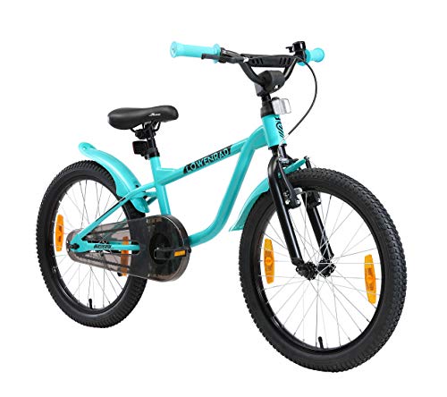 Löwenrad Kinderfahrrad für Jungen und Mädchen ab 6 Jahre | 20 Zoll Kinderrad mit Bremse | Fahrrad für Kinder | Mint von Löwenrad