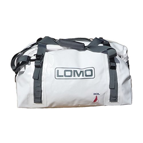 Lomo 30 l Reisetasche, wasserdicht, Rolltop, Weiß von Lomo