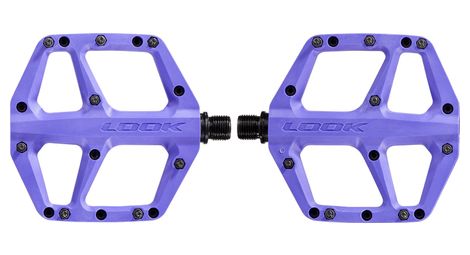look trail fusion flat pedals purple von Look