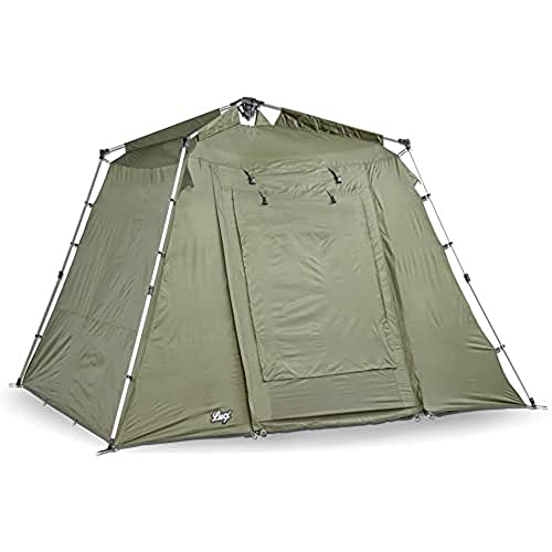 Lucx® Marder Angelzelt Bivvy 1 2 oder 3 Mann Karpfenzelt Campingzelt Carp Dome 2 or 3 Man Fishing Tent von Lucx