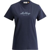 Lundhags Järpen Logo T-Shirt W Damen Kurzarmshirt dunkelblau Gr. XS von Lundhags
