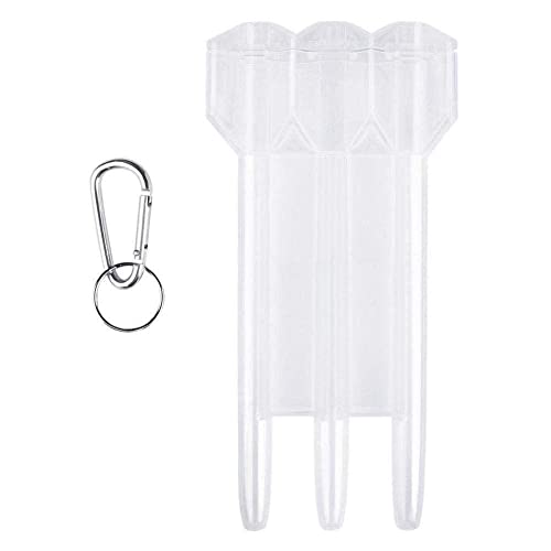 Lutiore Tragbare Nylon-Dart-Tragetasche, transparenter Kunststoff, geeignet für die meisten Dartpfeile, Upgrade-Dart-Plastikaufbewahrung, X7s0, Box-Stil, Zubehör von Lutiore